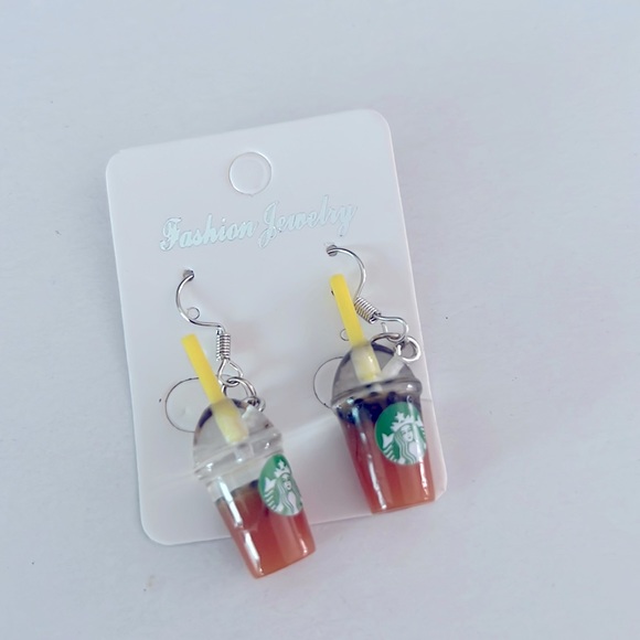 Original Drop Earrings Cappucino Earrings - Picture 6 of 6